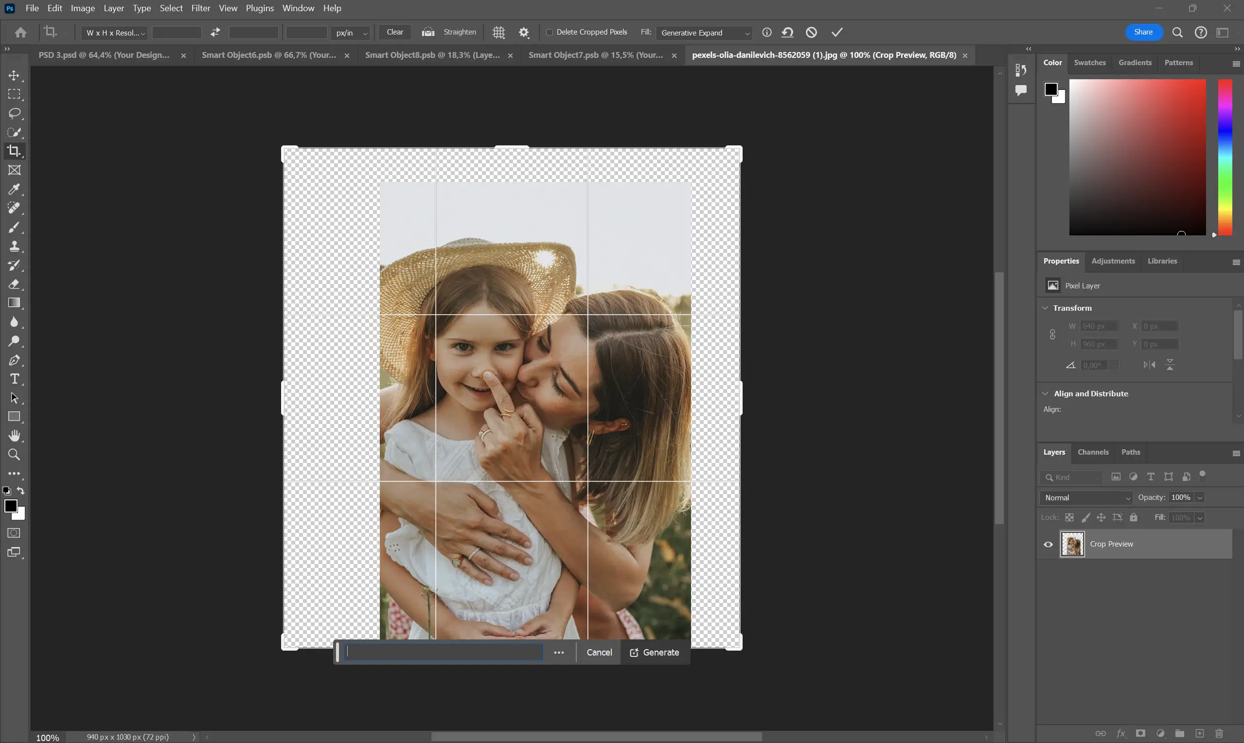 Meta Ads marketing using AI tools for photo editing.